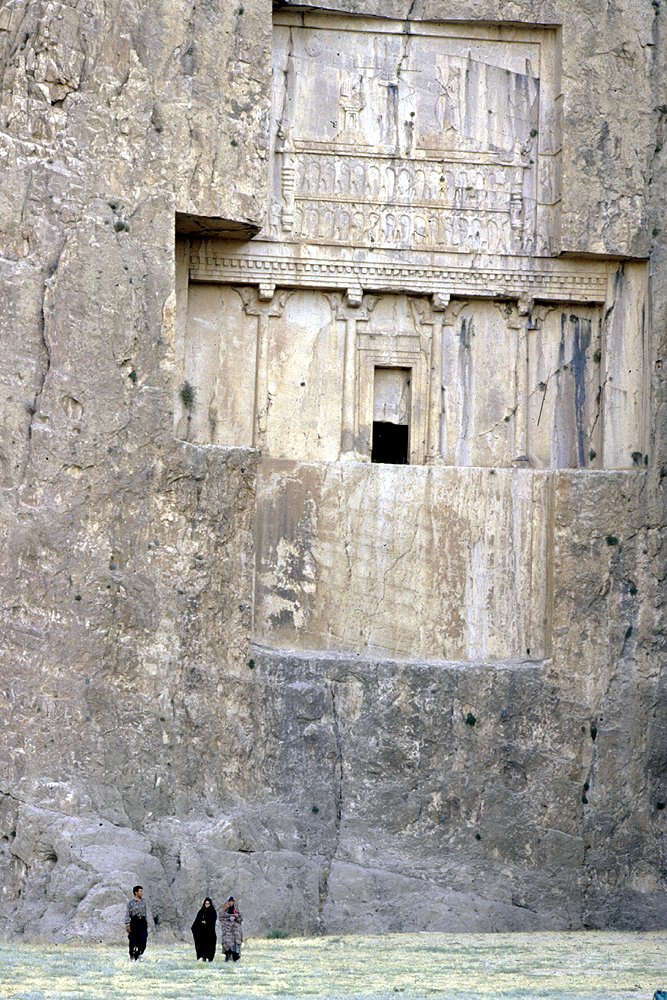 Rockface tombs, near Takht-e Jamshid (image copyright Nathaniel Pearson)